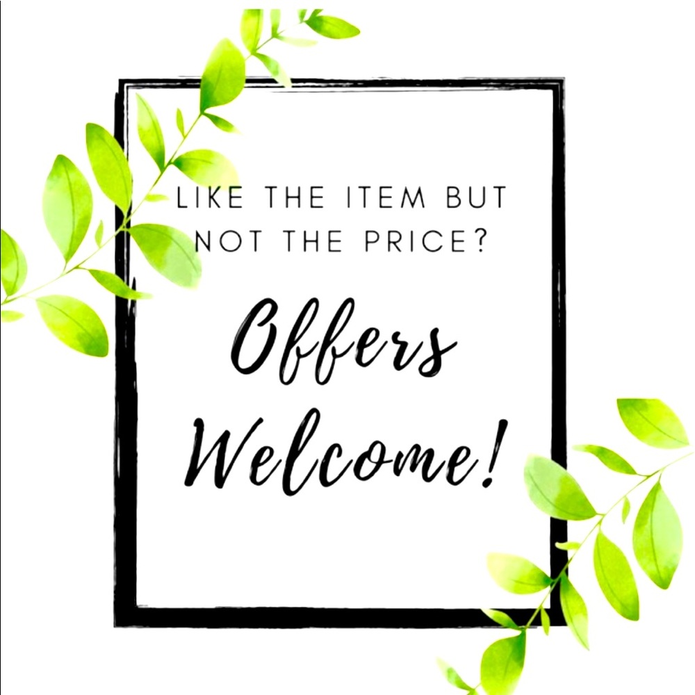 Always excepting offer!